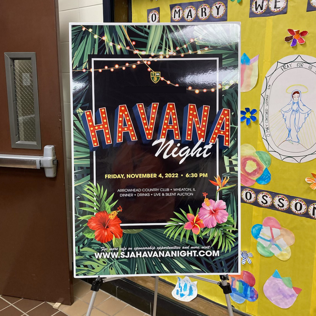 Tropical Havana Night Auction Fundraiser Graphic Starter Pack