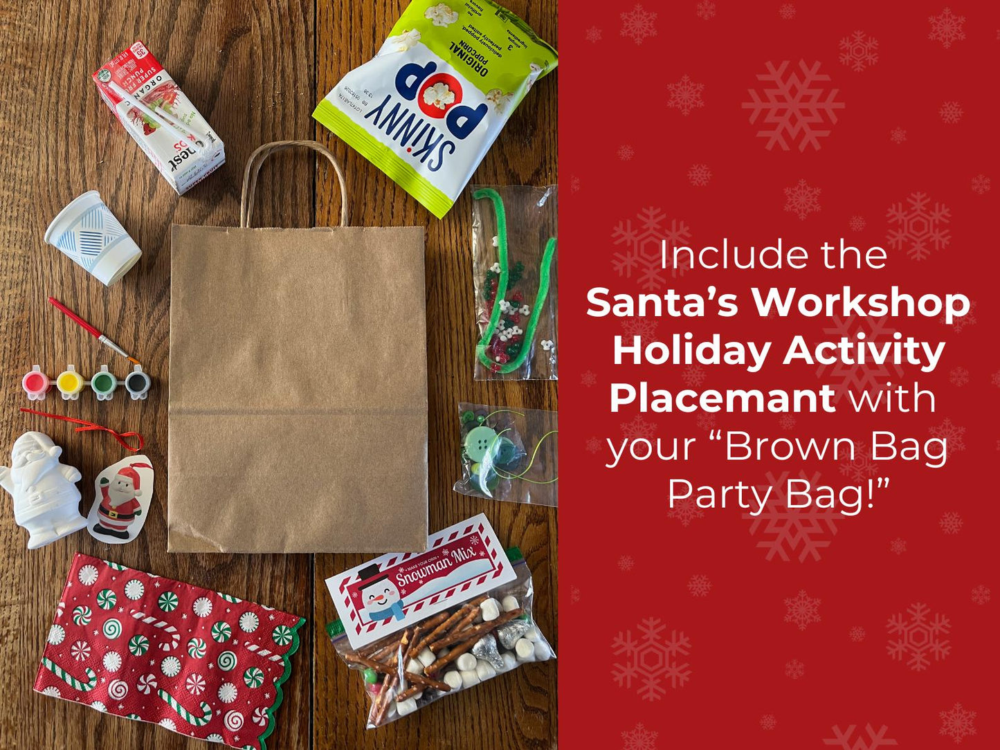 Christmas Activity Placemat | Santa's Worksheet, Games (Legal Size PDF & Canva Template)